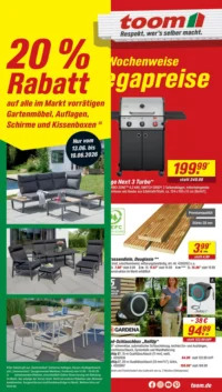 Titelseite des toom Prospekts ab 13.06.2026